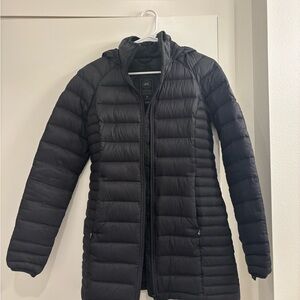 Canada Goose Black Label Long Puffer Jacket Size XS